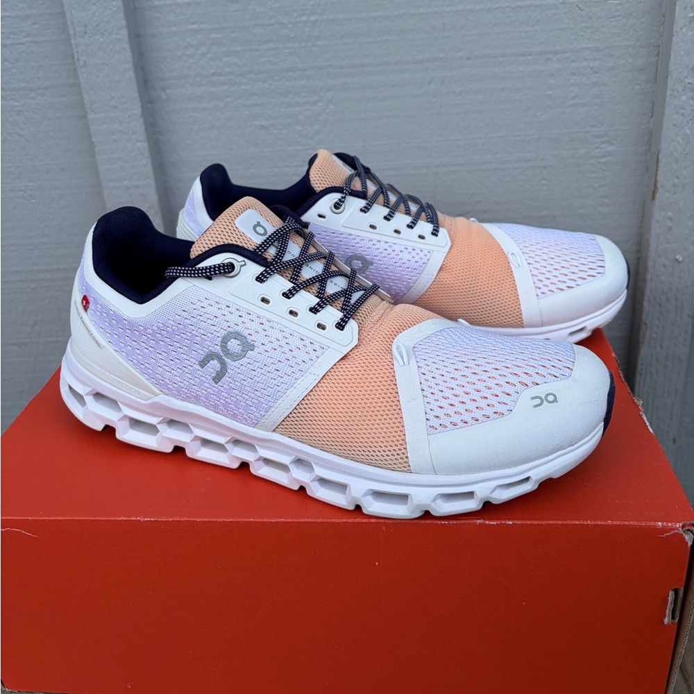 Women’s On Running Cloudstratus Athletic Shoes - Picture 9 of 11